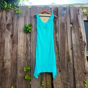 Vintage fairy style teal dress